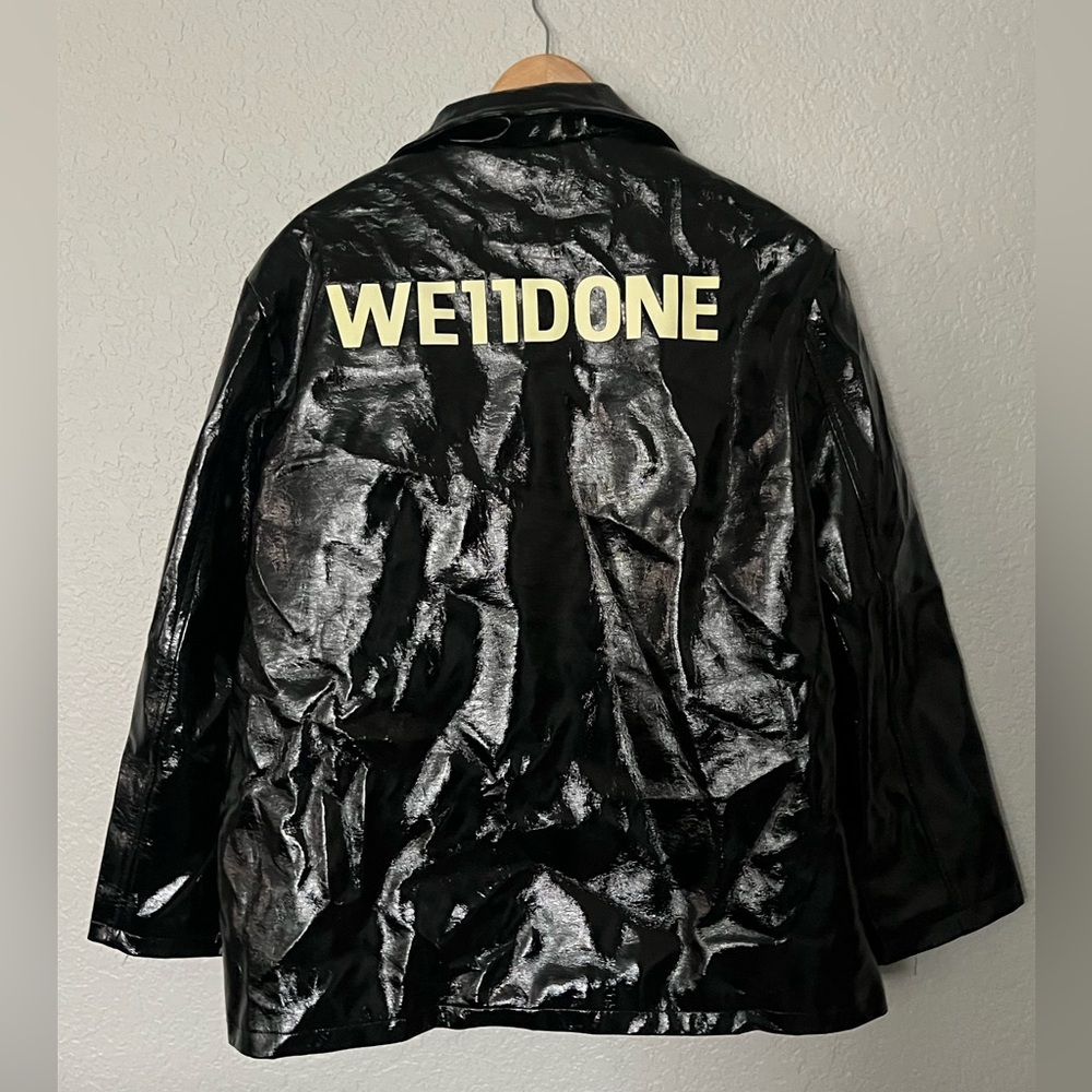 WE11DONE Black Lightweight Jacket